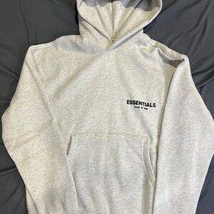 Essentials Light Gray Hoodie